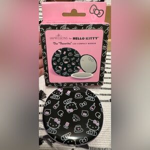 Hello Kitty NWT Impressions LED Compact Mirror